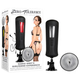 Zero Tolerance Sasha Grey Stroker 27.3 cm USB Rechargeable Pleasure Black Strokers - Auto
